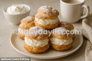 National Cream Puff Day