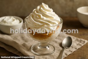 National Whipped Cream Day
