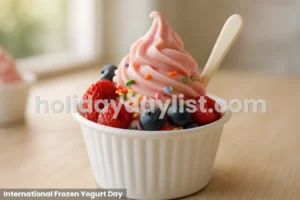 International Frozen Yogurt Day