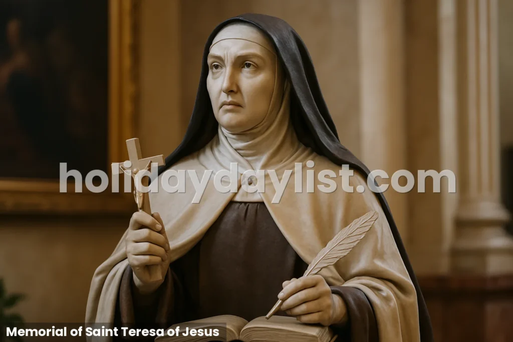 Memorial of Saint Teresa of Jesus