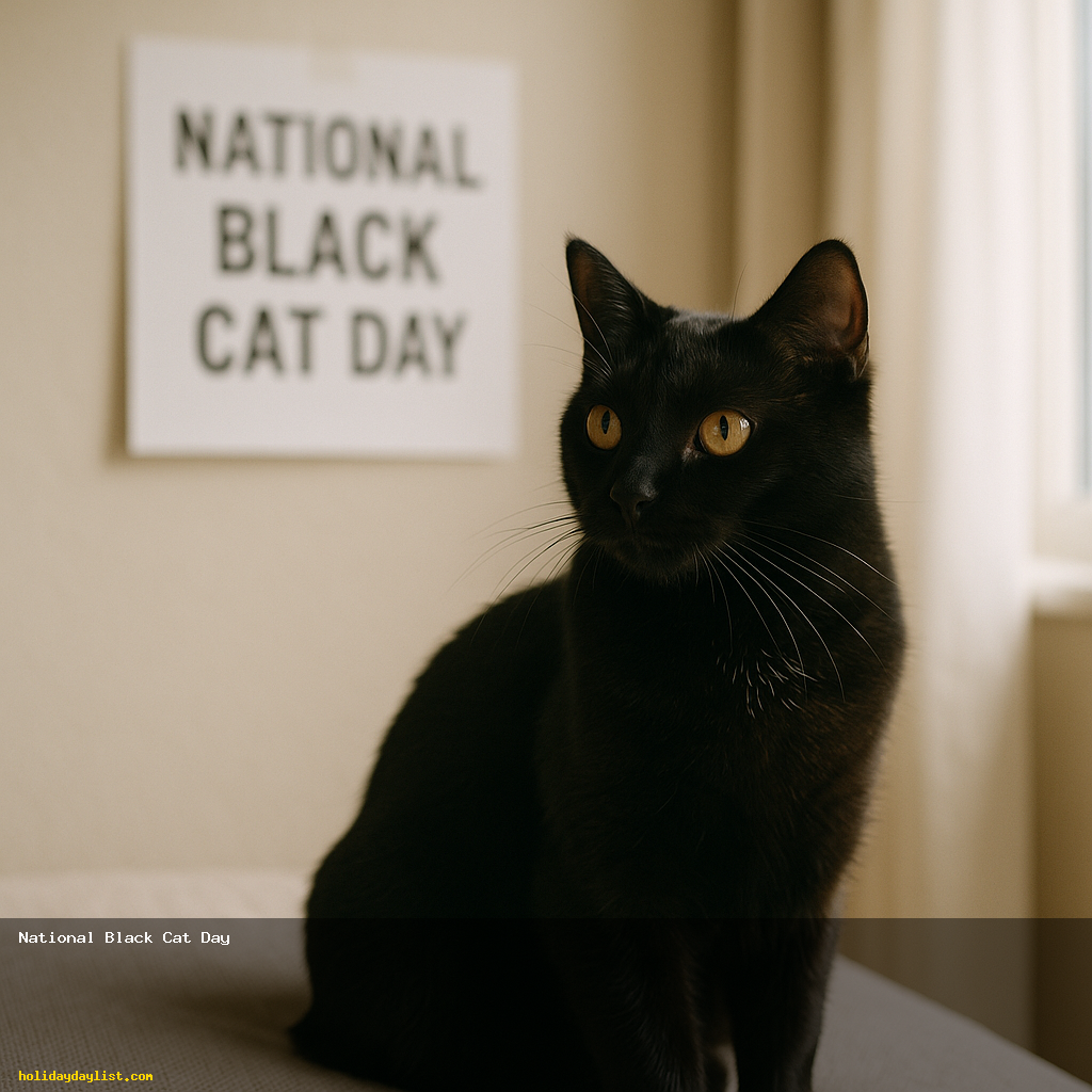 National Black Cat Day