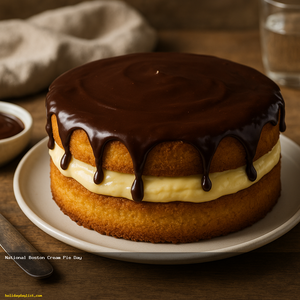 National Boston Cream Pie Day