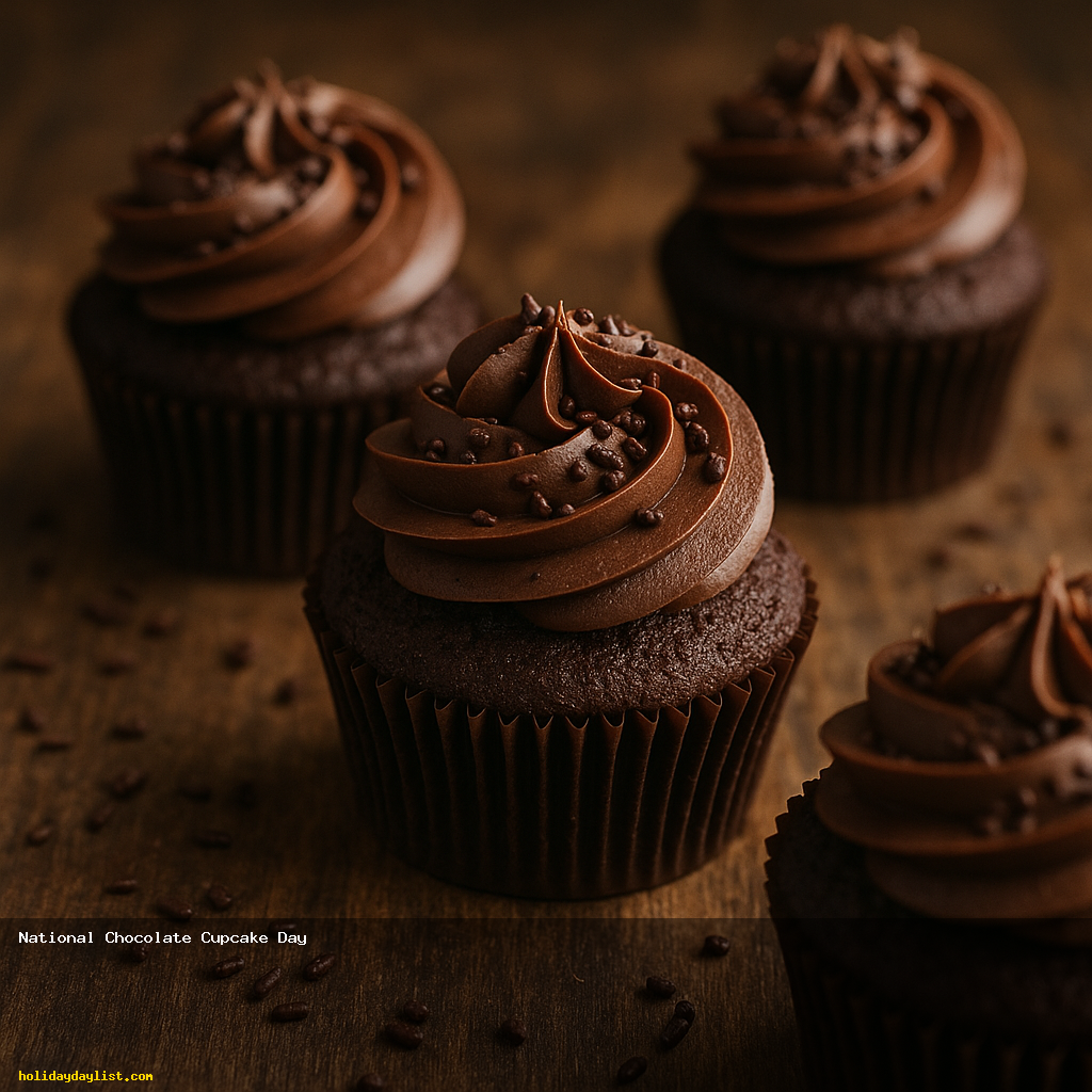 National Chocolate Cupcake Day