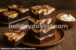 National Cream Cheese Brownie Day