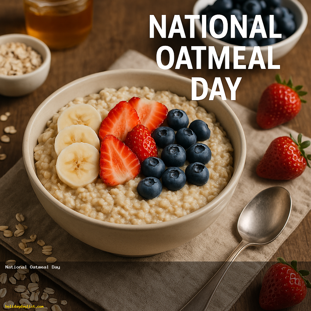 National Oatmeal Day