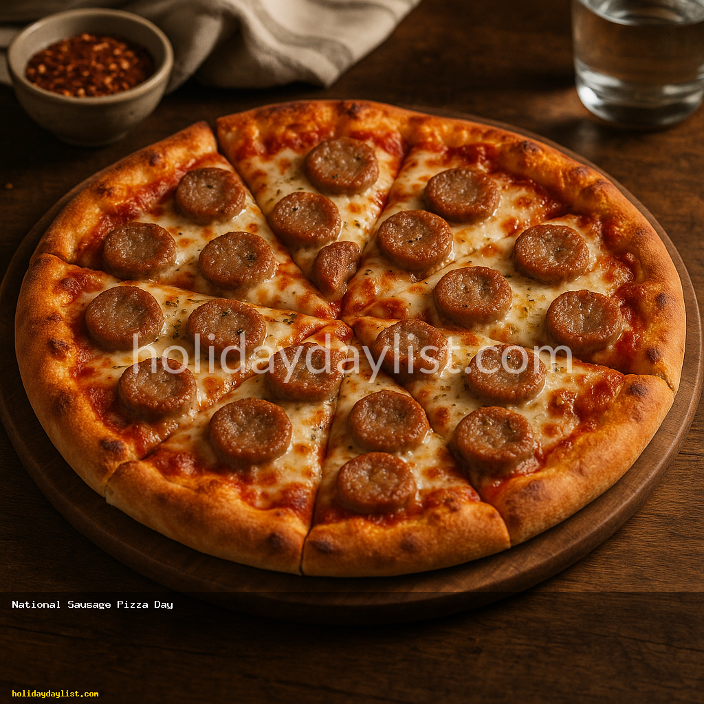 National Sausage Pizza Day