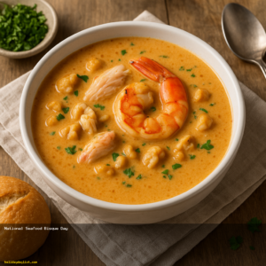 National Seafood Bisque Day
