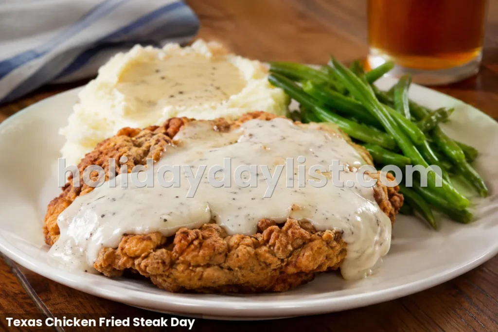 Texas Chicken Fried Steak Day