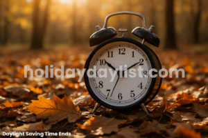 Daylight Saving Time Ends