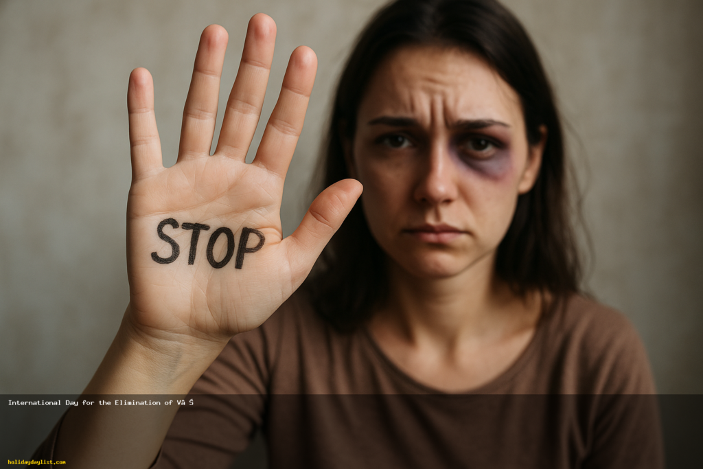 International Day for the Elimination of Violence against Women