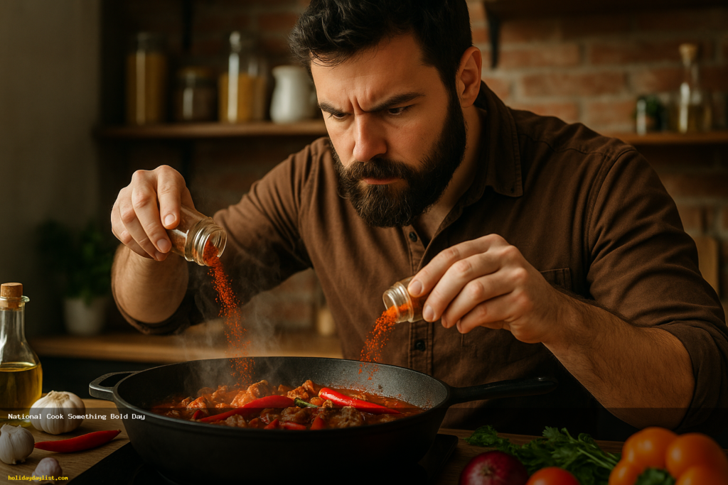 National Cook Something Bold Day