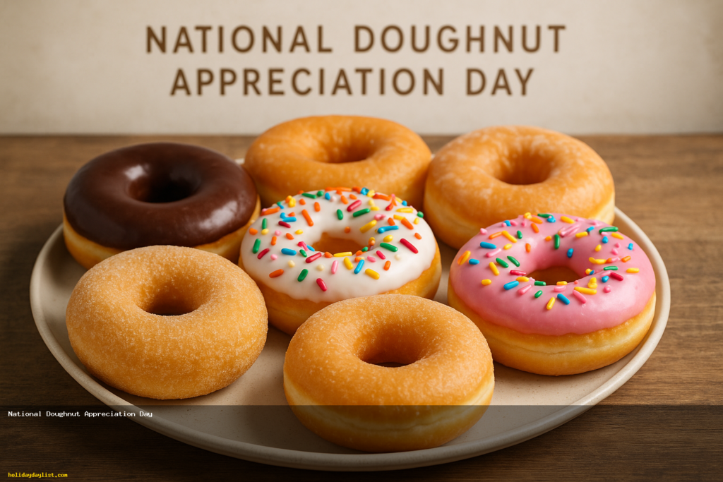 National Doughnut Appreciation Day