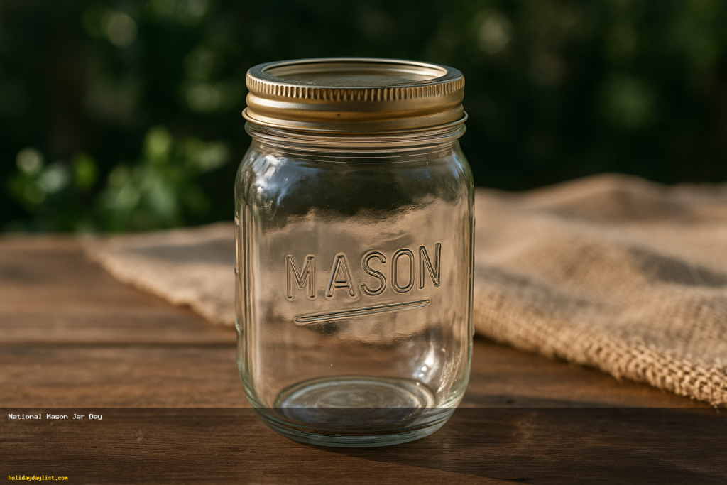 National Mason Jar Day