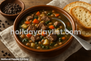 National Pepper Pot Day